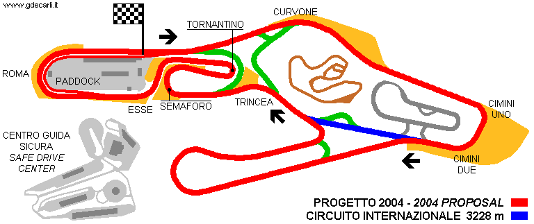Vallelunga, 2004 proposal